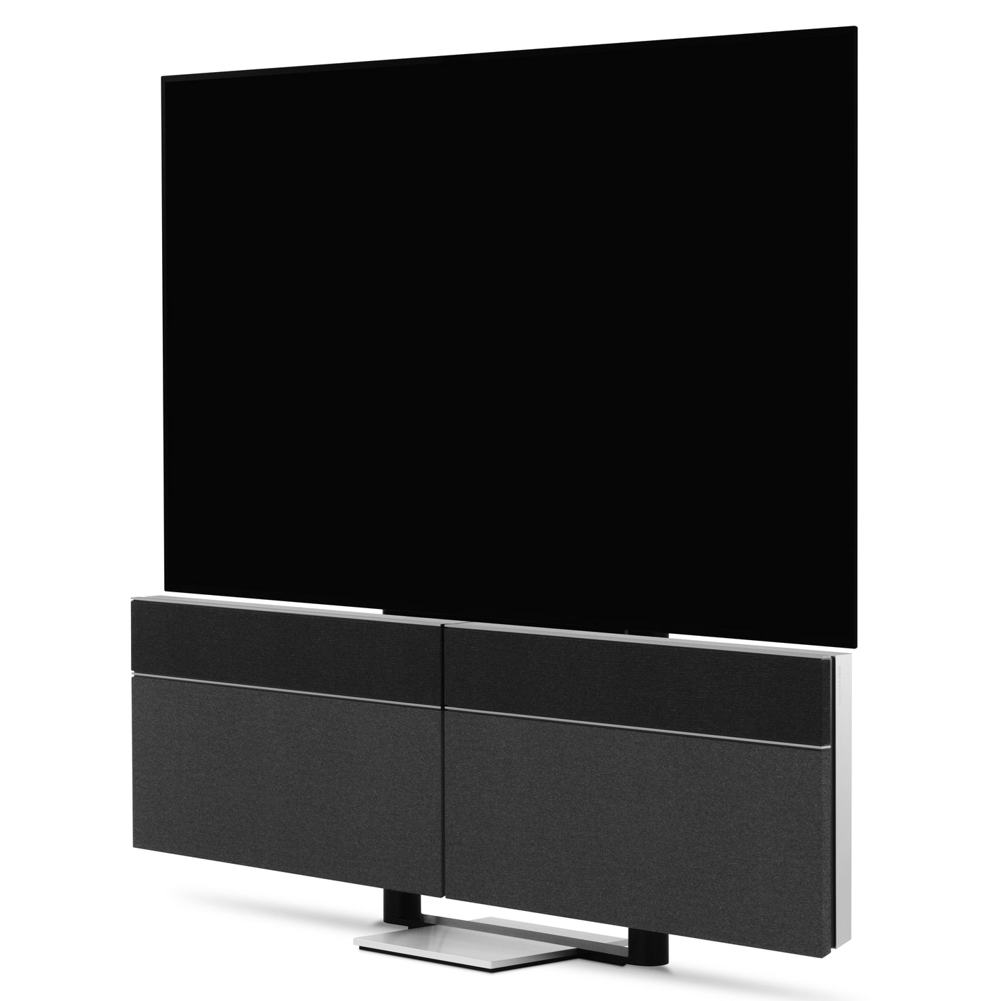 Beovision Harmony Silber / Grey Melange seitlich