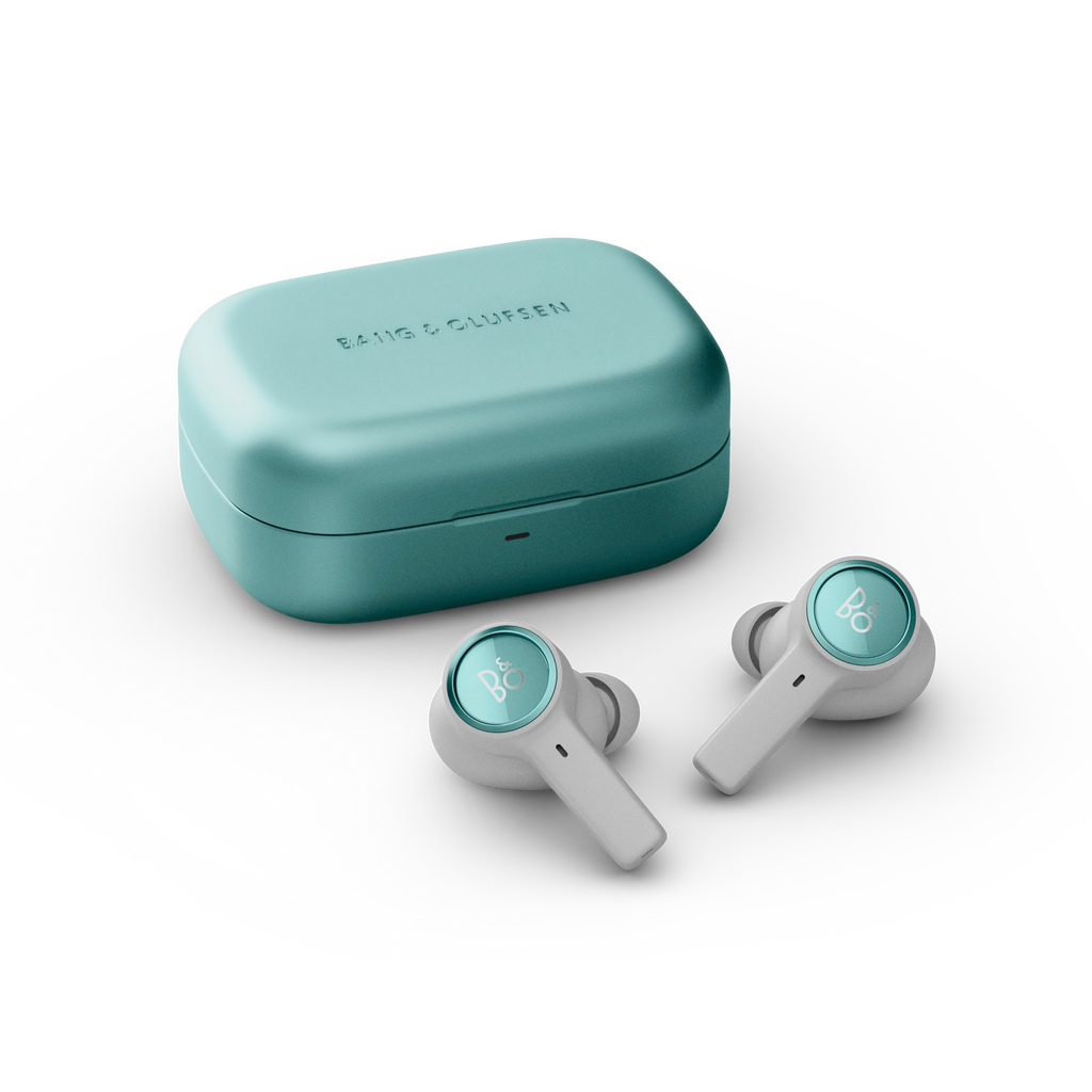 Bang & Olufsen, B&O, Beoplay Eleven (Hi-Fi-ANC-Earbuds) - Earbuds in Eucalyptus Green mit Ladeschale