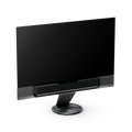 Bang & Olufsen, B&O, Beovision Theatre 77 Zoll Black Anthracite mit Stoffabdeckung auf Bodenstandfuß