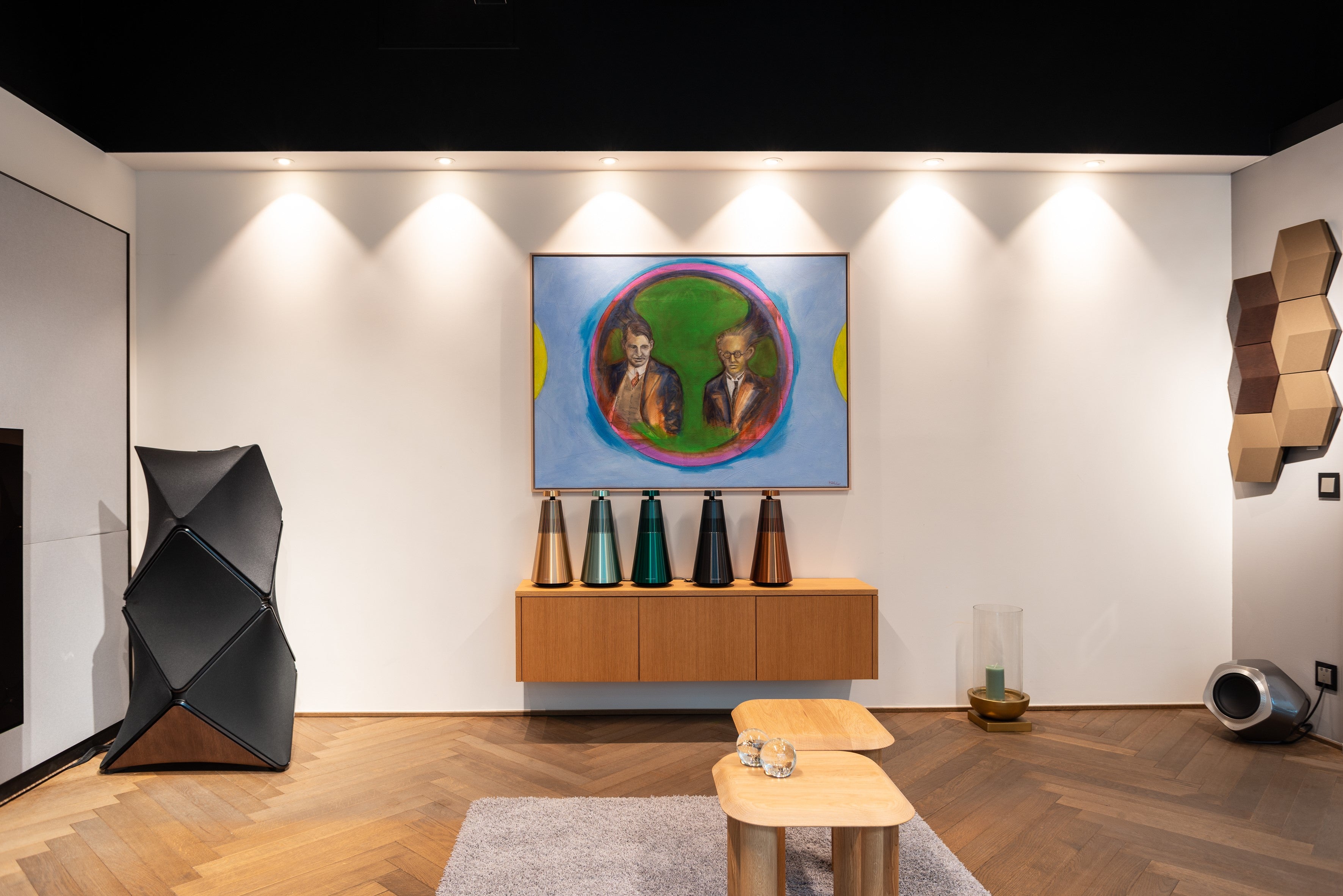 Bang & Olufsen im Living Berlin, BeoSound 2 und Beolab 90