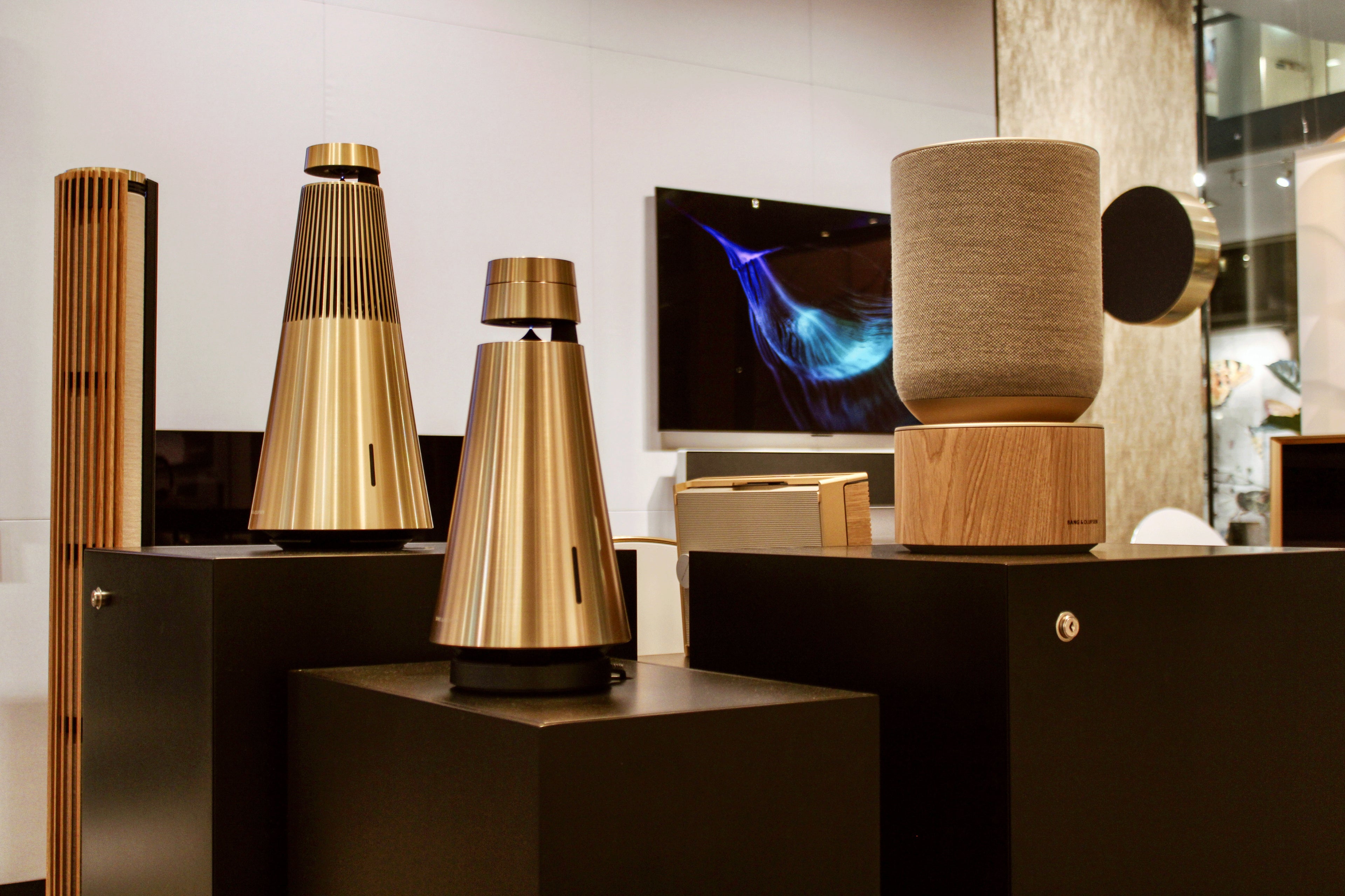 Bang & Olufsen im Living Berlin - Flexible Produkt Linie