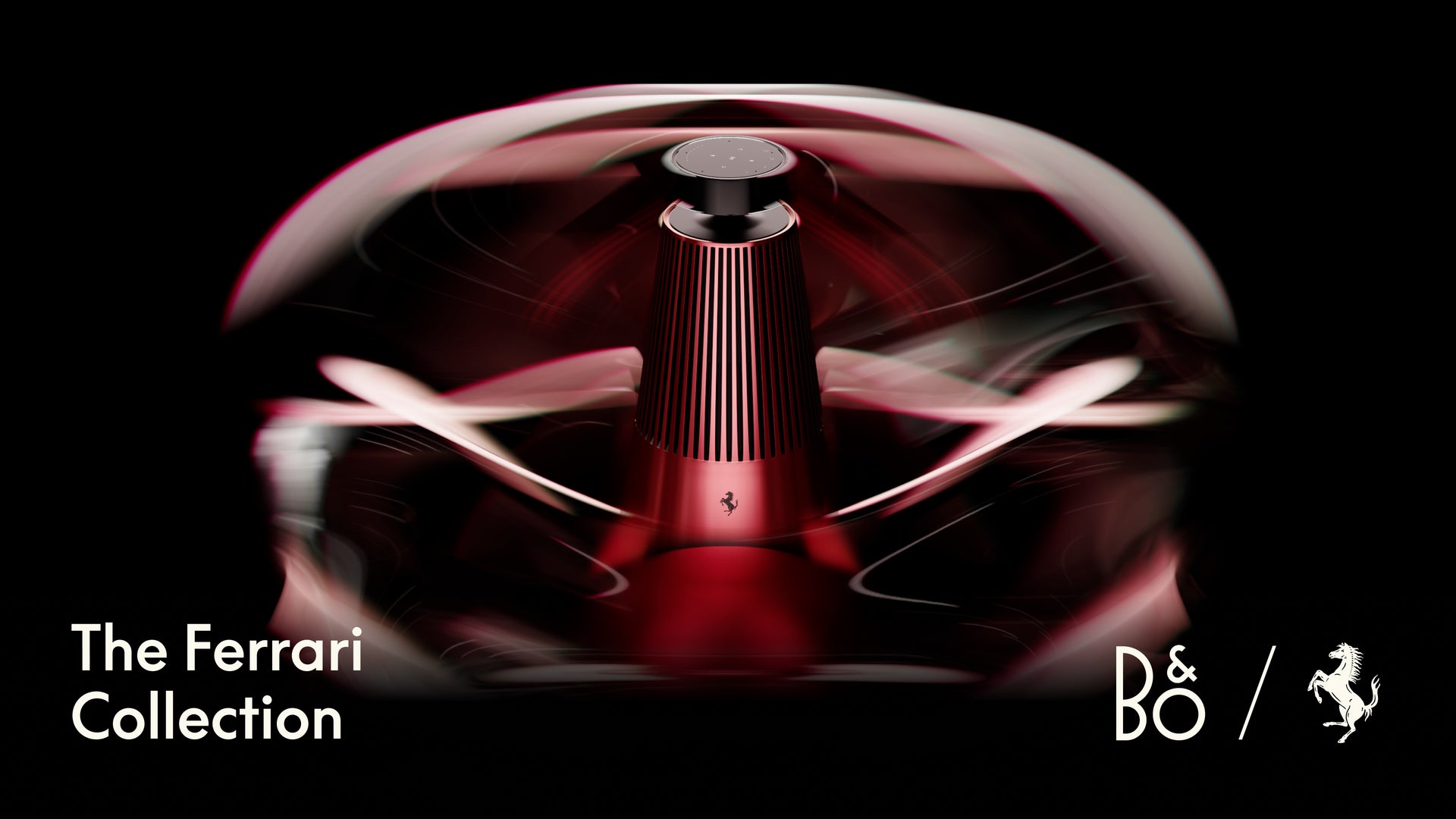 Load video: Bang &amp; Olufsen Ferrari Collection 2023