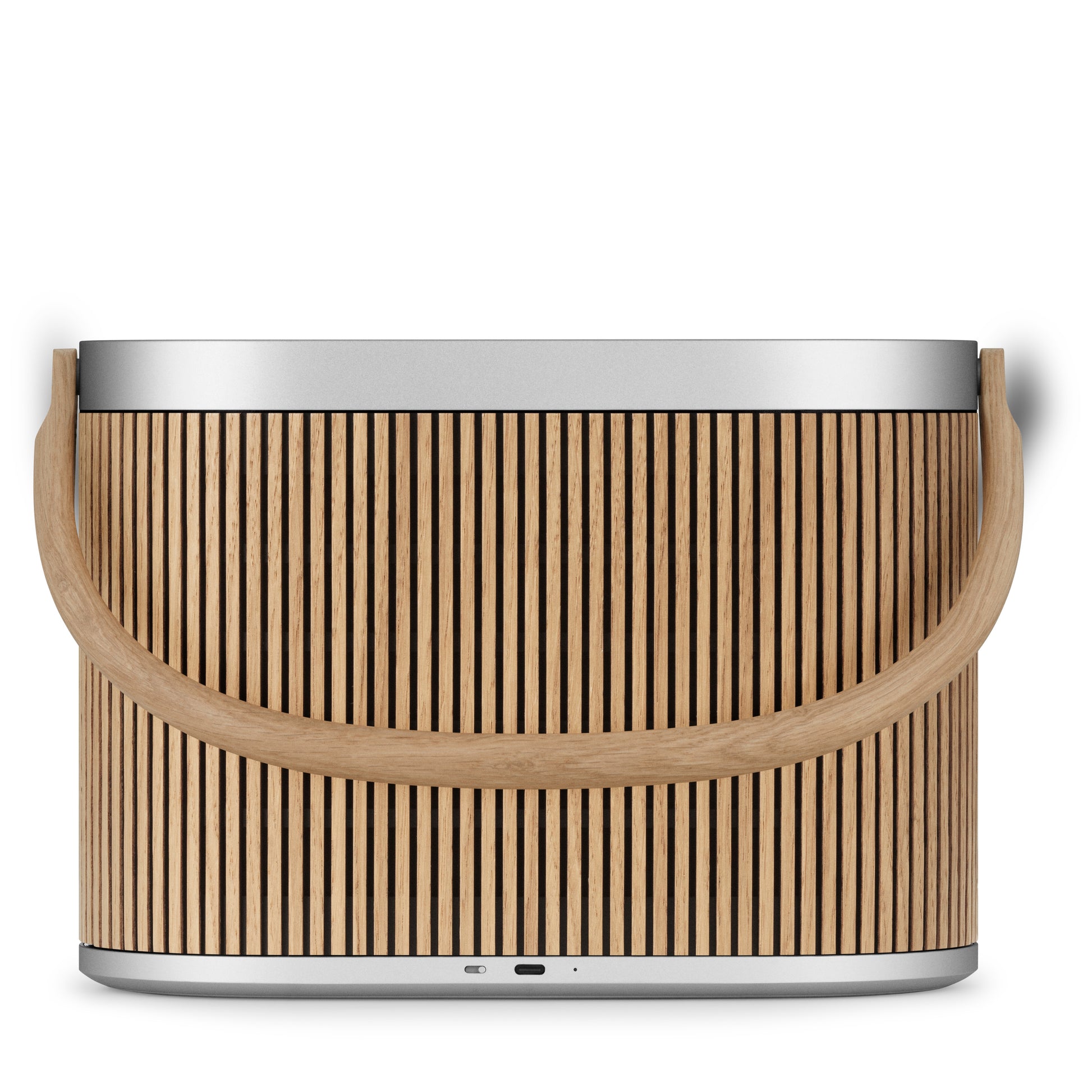 Bang & Olufsen, B&O BeoSound A5 Eichenholz von hinten 
