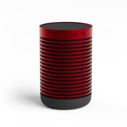 BeoSound Explore limited Ferrarie Edition - kompakter Bluetooth Lautsprecher mit Ferrari Logo