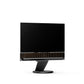 BeoSound Theatre in black anthracite as TV in 55 inches with cover from dark oak wood on floor  stand in matching color